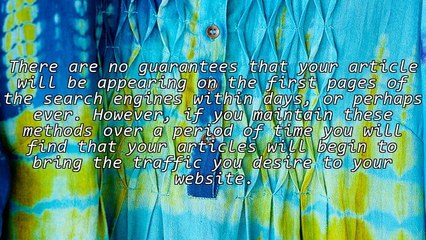 Quality And Keywords: How To Strike The Perfect Article Balance