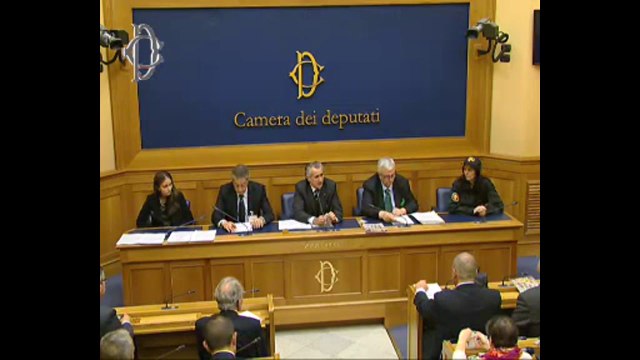 Roma - Edilizia - Conferenza stampa di Giancarlo Giorgetti (13.05.14)