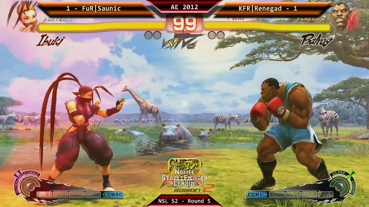 Saunic(Ib) vs Renegad(Bo) - AE 2012| NSL S02|R5