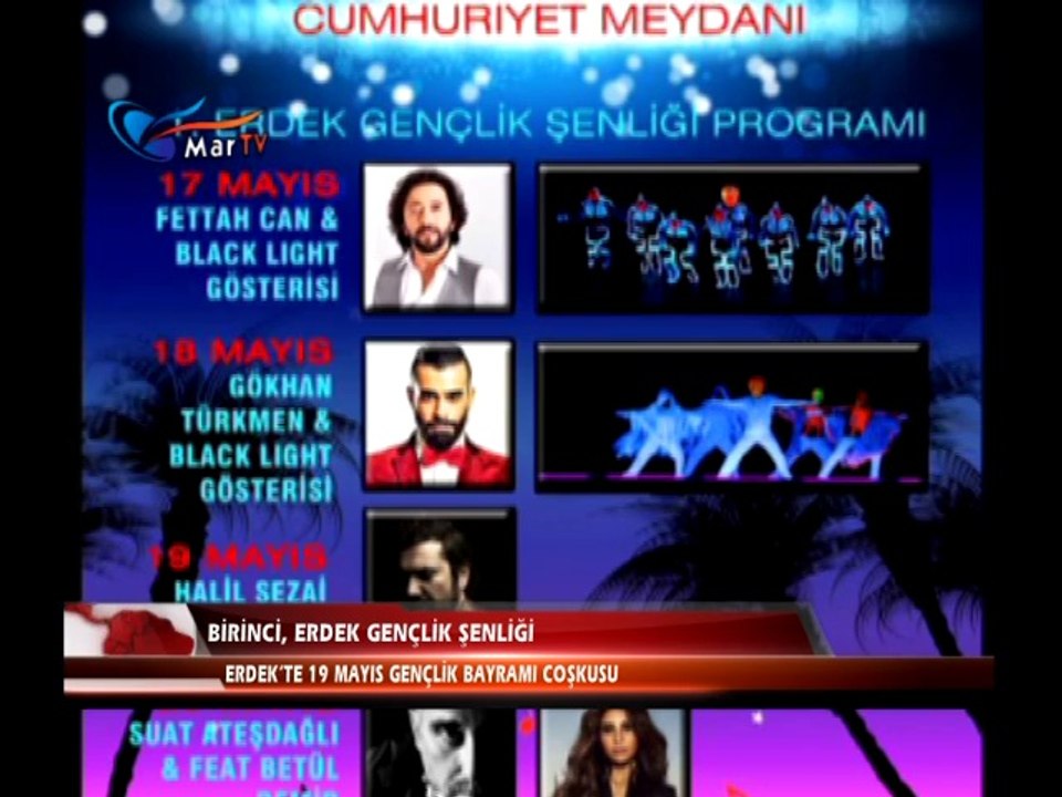 BİRİNCİ, ERDEK GENÇLİK ŞENLİĞİ