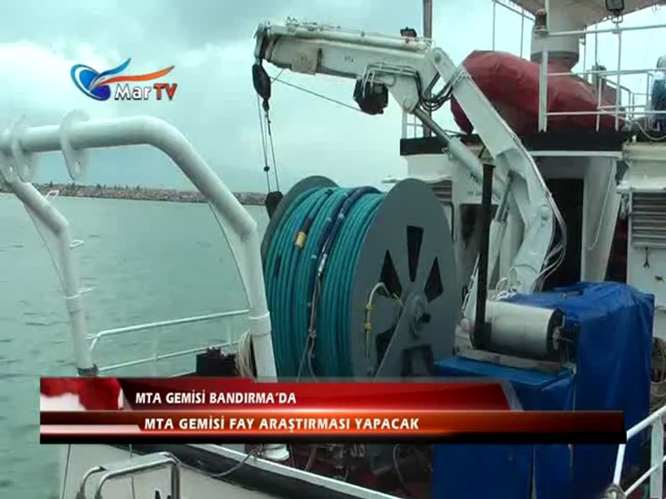 MTA GEMİSİ BANDIRMADA