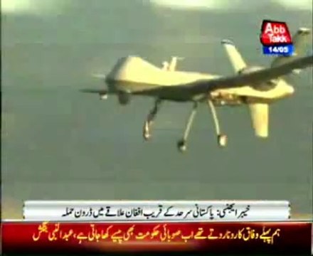 Drone strikes in Pak-Afghan border area kill 2 suspected militants
