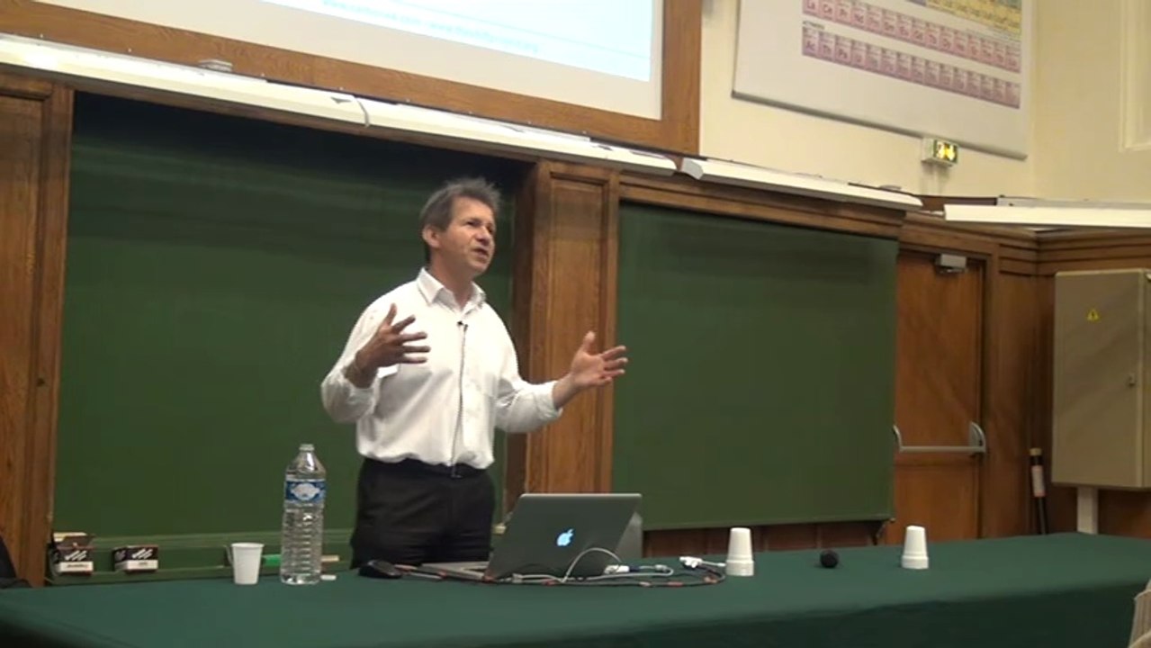 Jean-Marc Jancovici à Chimie ParisTech, 13 mai 2014, 1 de 4