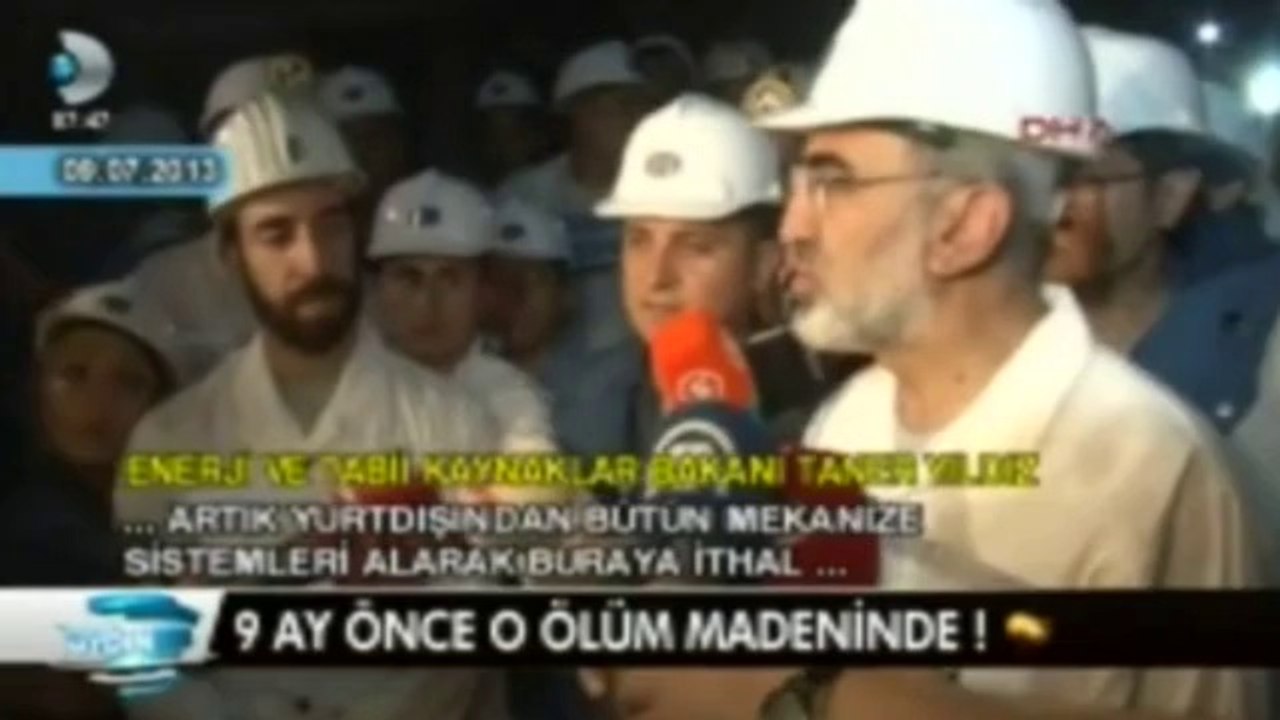 Bakan Soma teftişinde