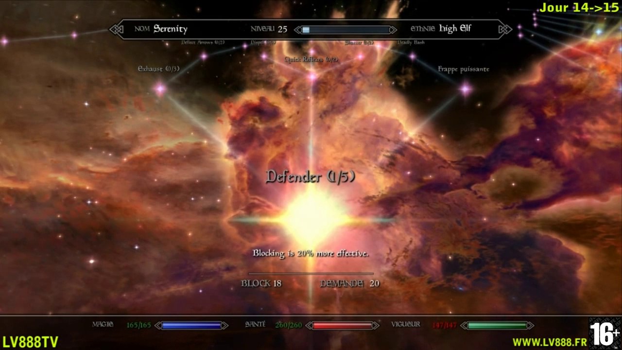 The Skyrim Experience - Immersive Mod [Fr] - Episode n°40 - La défaite d'Orchendor 2/2 - LV888 TV