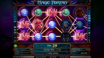 cherrycasino.com - Gameplay Magic Portals Slot Gameplay - (100% Signup Bonus)