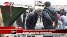 Bandırma Meslek Yüksek Okulu Gemi İnşa Bölümü Öğrencileri İçin Gemi Alındı