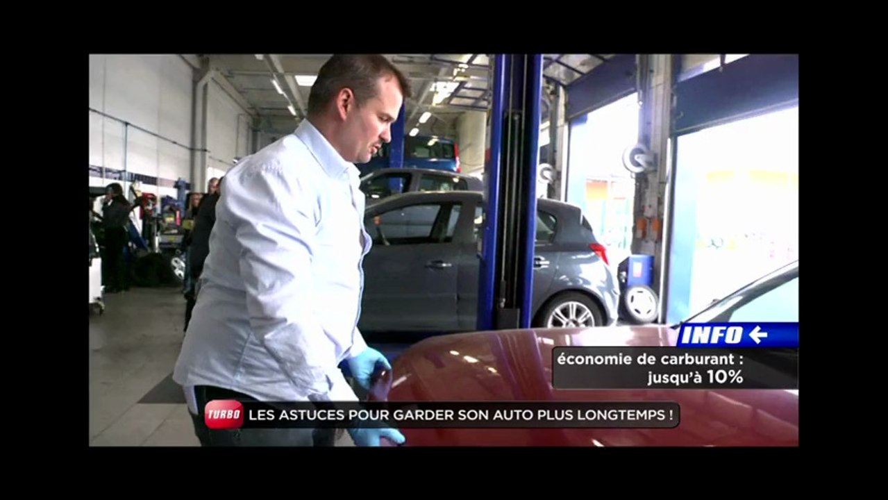 Conso : les astuces pour bien entretenir votre auto (Emission Turbo du 11/05/2014)