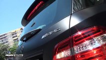 Mercedes Benz ML AMG a Negro Mate con detalles by Pronto Rotulo since 1993 (HD)