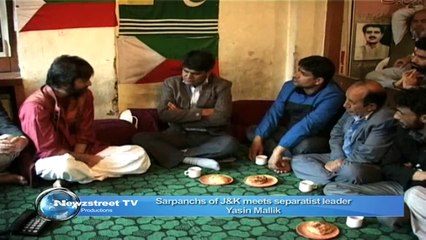 Sarpanchs of J&K meets separatist leader Yasin Malik