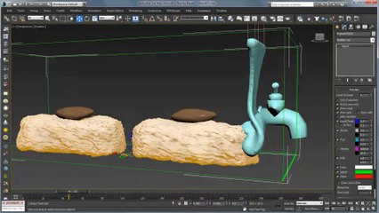 Using Phoenix FD to Create Liquid Simulations - Chocolate