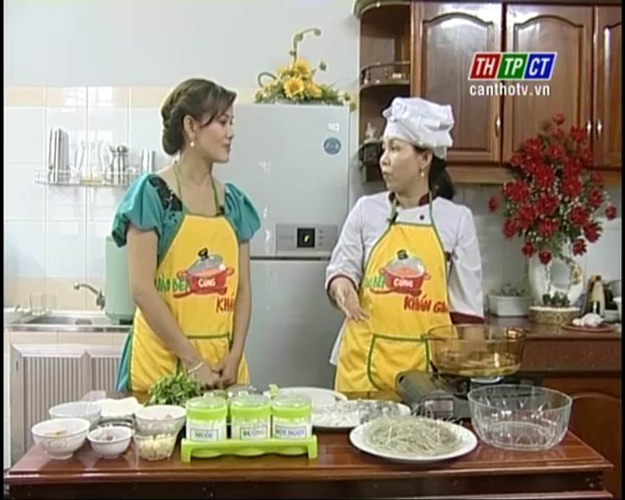 Vào bếp cùng khán giả- Gỏi miến hải sản