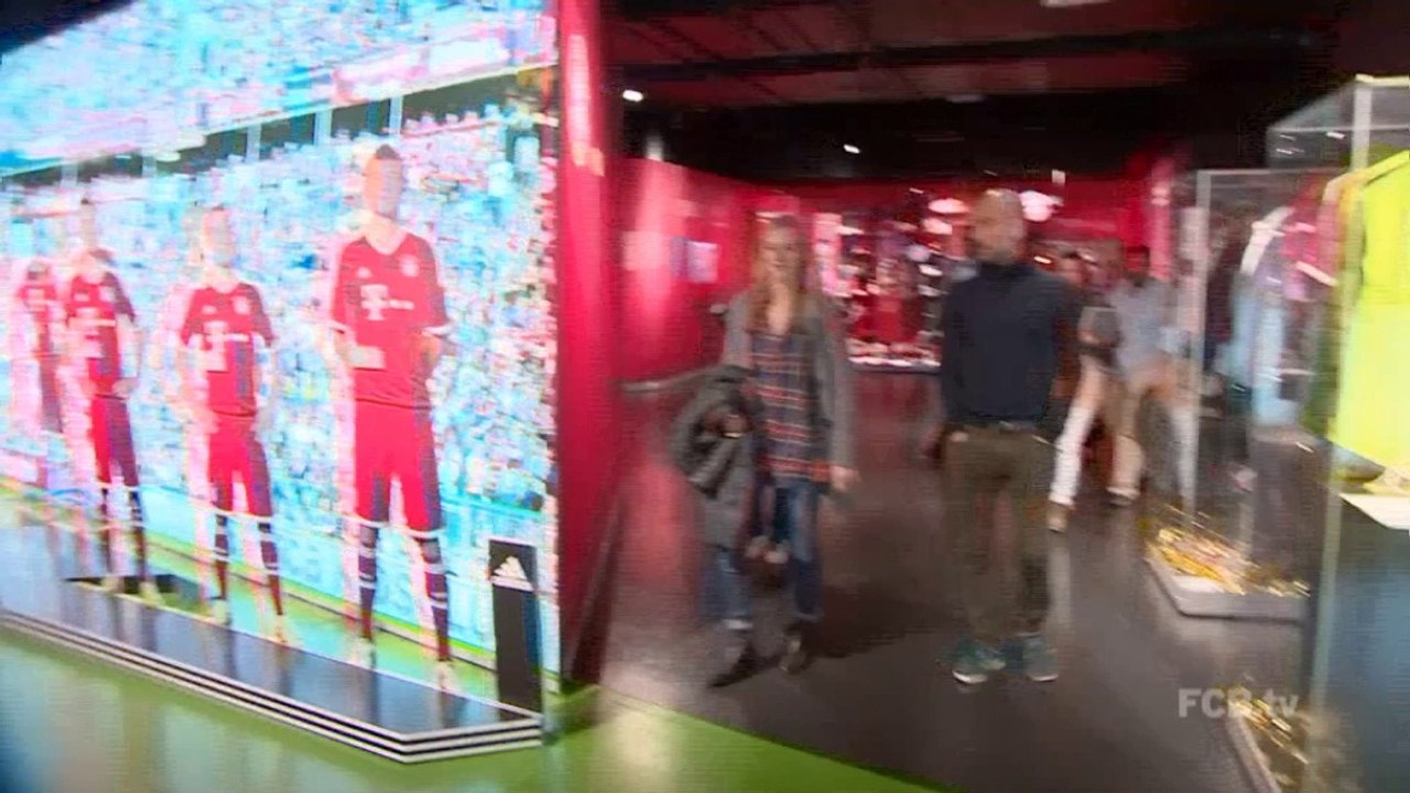 Pep in FCB-Erlebniswelt - Schale dahoam