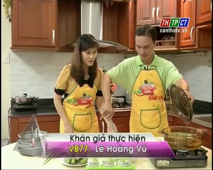 Vào bếp cùng khán giả- Canh khổ qua cá lóc