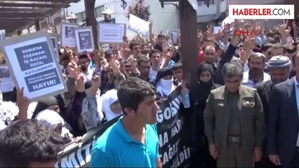 Soma İçin Tunceli ve Şırnak'ta Protesto Gösterileri