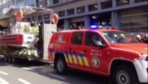 Funérailles de Yves Peeters et Christian Dejardin - Pompiers plongeurs à Liège