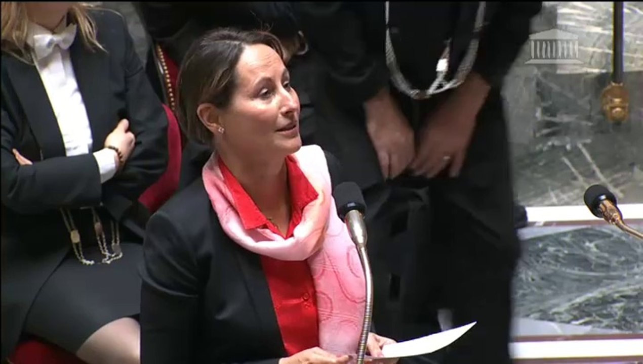 S. Royal répond à la QAG de S. Hurel au sujet des énergies marines renouvelables