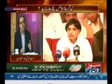 Chaudhry Nisar only minister who didn't criticize Imran Khan & he has back door contact with Imran Khan:- Dr.Shahid Masood