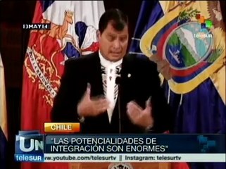 Acuerdan Chile y Ecuador dinamizar la integración regional