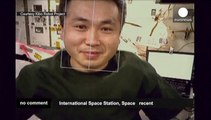 Japanese Astronaut Leaves ISS… and his robot friend