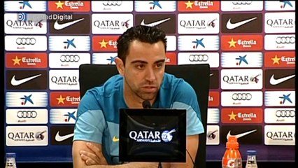 Xavi: "No queremos callar bocas, solo ganar la Liga"