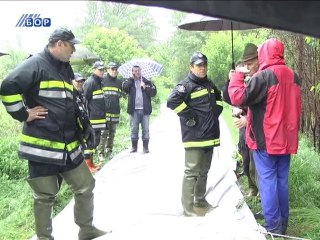 Mobilne gumene brane za odbranu od poplava, 14. maj 2014.