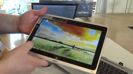 Acer Aspire Switch 10 en vidéo : un hybride concurrent du Transformer T100 ?