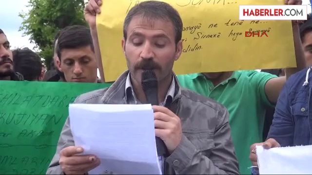 Şırnak Soma İçin Şırnak'ta Oturma Eylemi