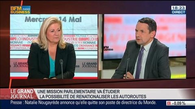 Thierry Mandon, porte-parole des députés socialistes à l'Assemblée nationale, dans Le Grand Journal - 14/05 2/4