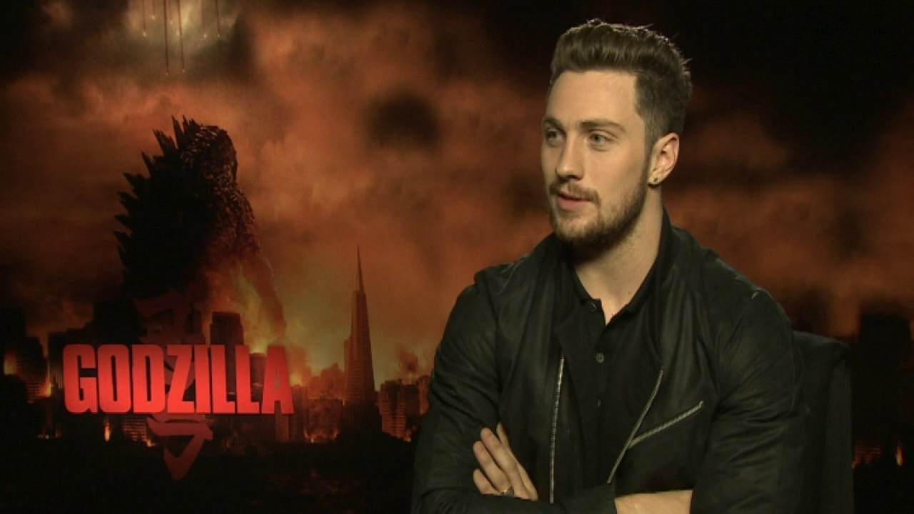 Aaron Taylor-Johnson interview on Godzilla and...