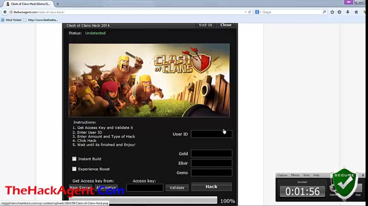 [FREE] Clash of Clans Hack tool [Gems/Gold/Exlir] Android/iOS Updated May 2014 Free
