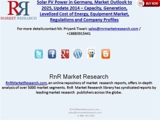 Germany Solar PV Power Market Forecast to 2025