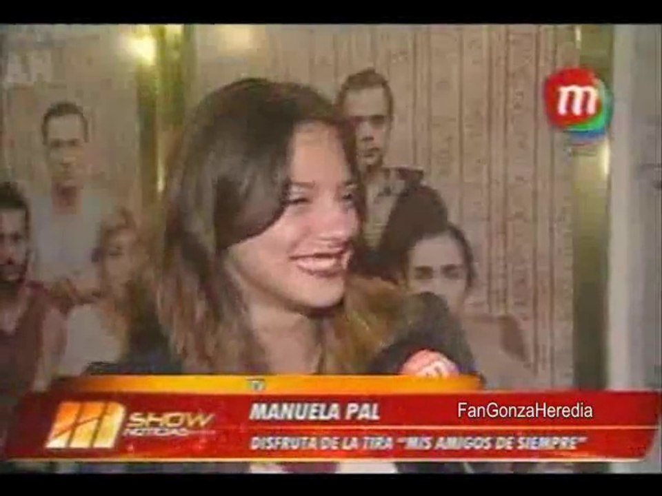 Manuela Pal disfrutá de la tira "Mis Amigos de Siempre"