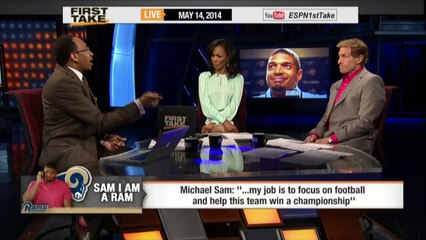 Stephen A. and Skip React to Michael Sam's Press Conference