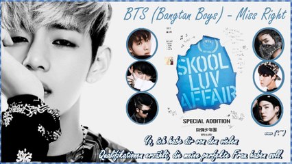 BTS (Bangtan Boys) - Miss Right k-pop [german sub]