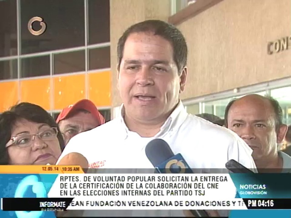 Voluntad Popular pedirá al CNE certificación de legalidad