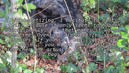 Using Overture For Keyword Research