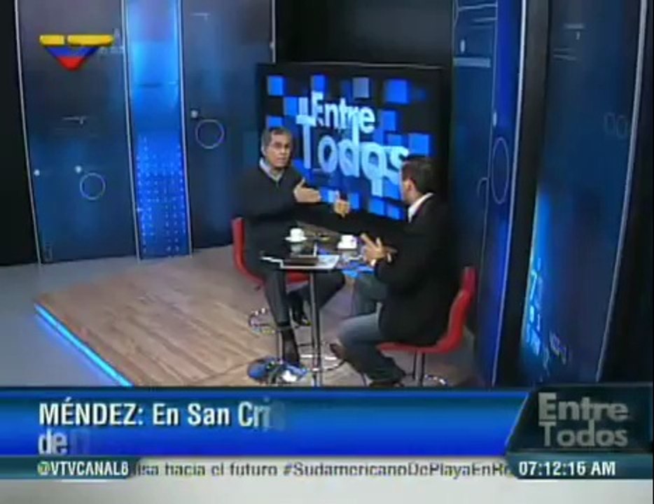 (Vídeo) Entre Todos con Luis Guillermo García del día 14.04.2014 (3/4)