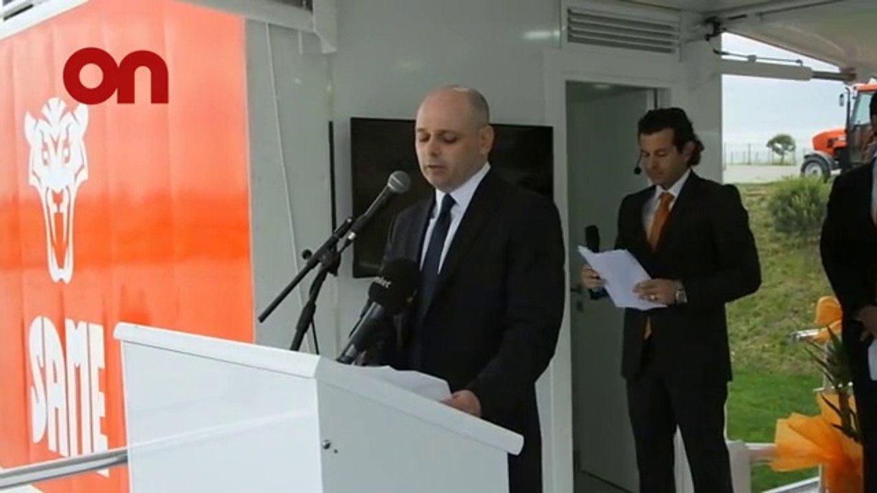 traktör fabrikası açılışı
