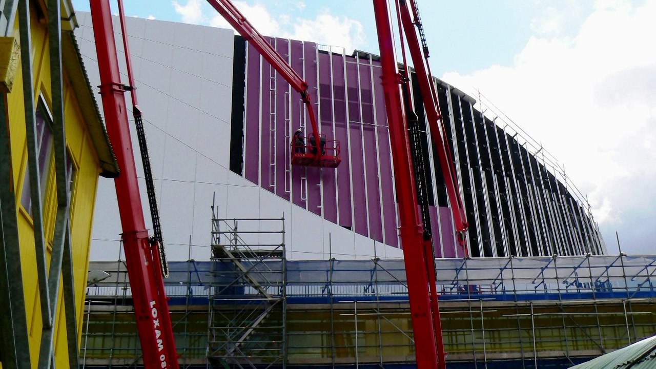 Bouw nieuw theater de Stoep in Beeld en Geluid - 20 / Spijkenisse 2014