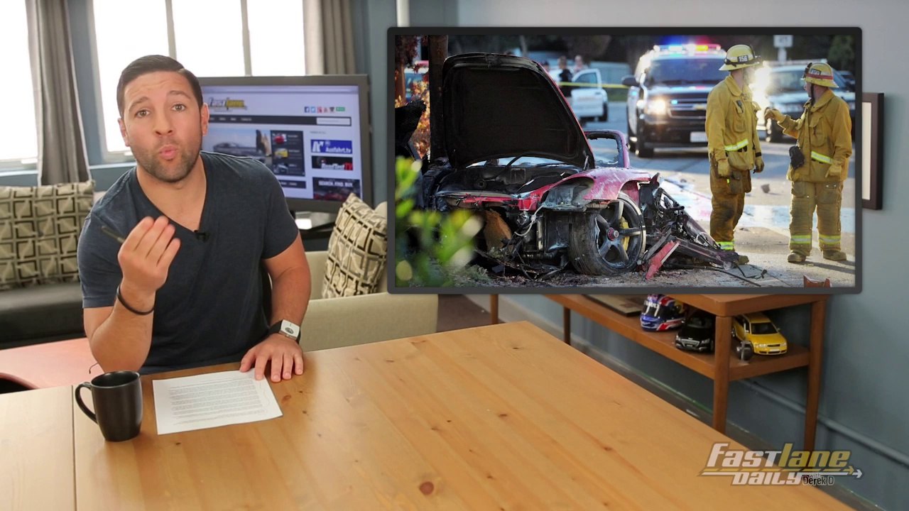 Porsche Sued over Paul Walker Crash, New Batmobile & More - Fast Lane Daily
