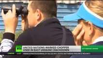 Ukrainian military uses UN marked helicopters in eastern Ukraine