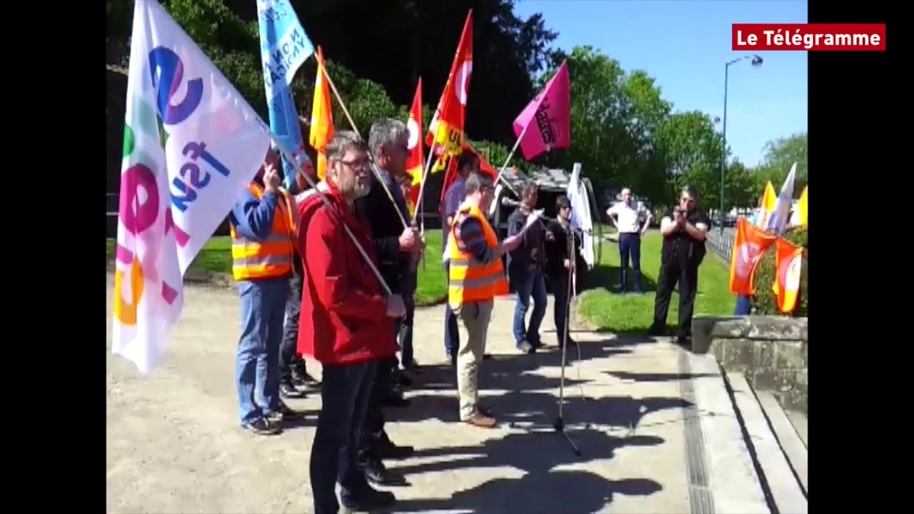 Quimper. Près de 700 fonctionnaires dans la rue
