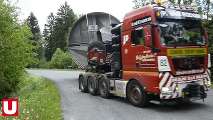 Un convoi exceptionnel traverse la région
