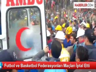 Futbol ve Basketbol Federasyonları Maçları İptal Etti