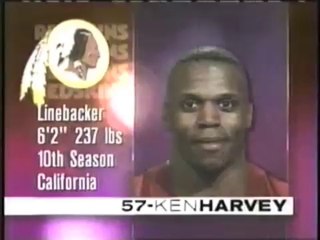 Ken Harvey sack and fumble