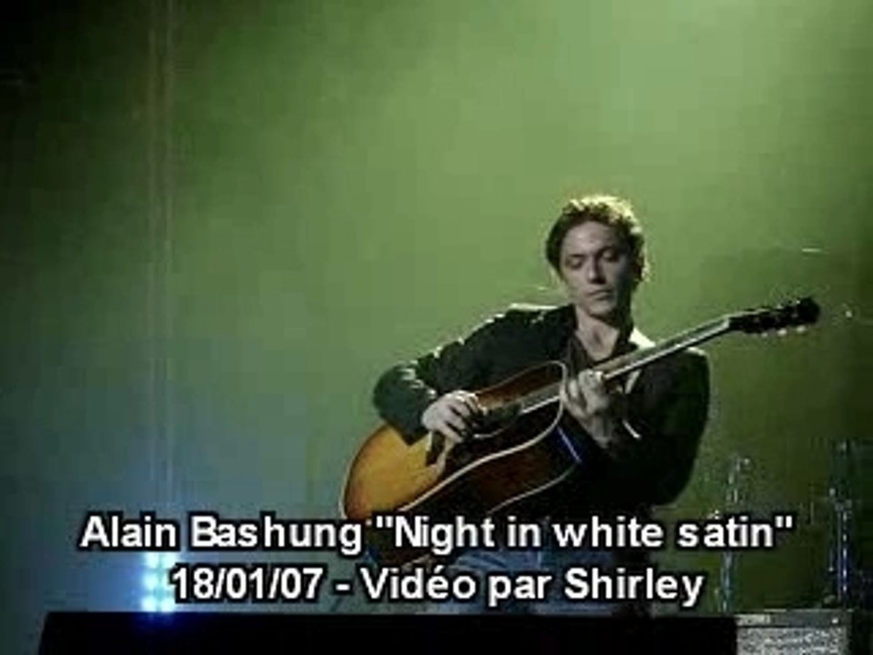 Bashung night in white satin aventuriers