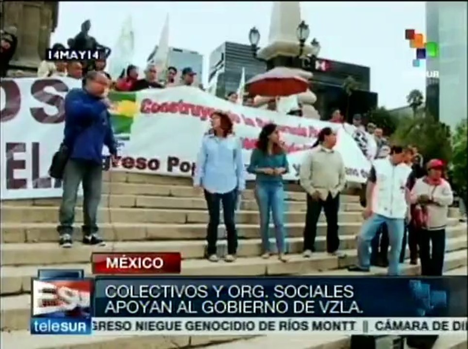 Organizaciones mexicanas apoyan al gobierno de Venezuela