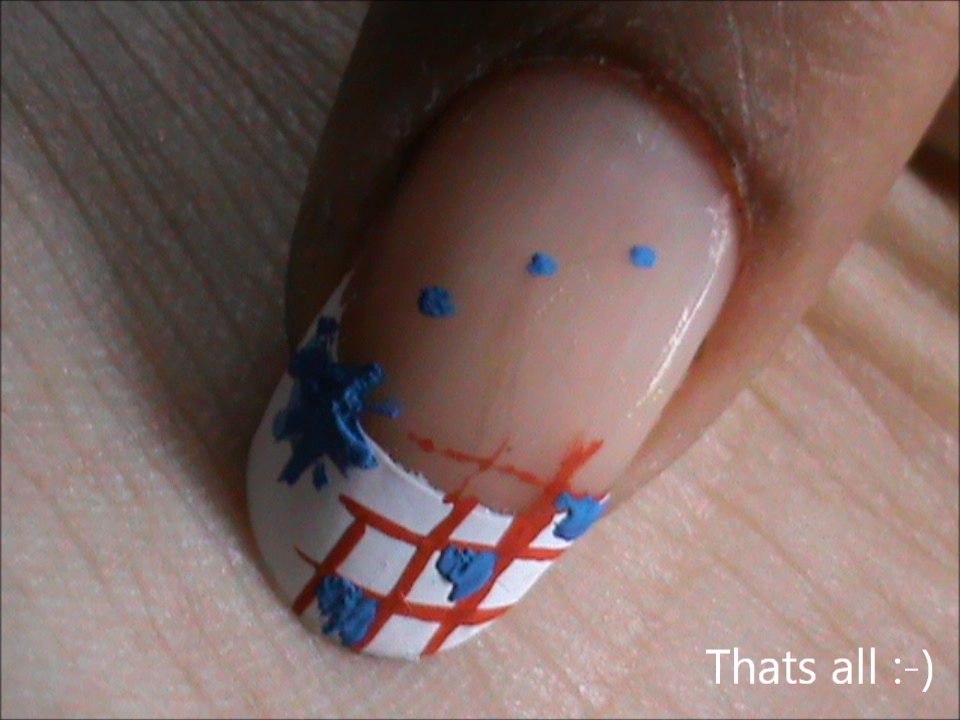 French Tip Nail Art