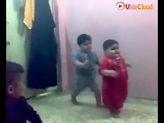 See the funny fight of little angles watch video.
